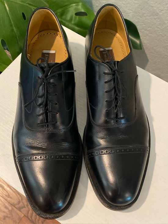 Johnston & Murphy Other - Johnston & Murphy cap toe oxford loafers black size 11